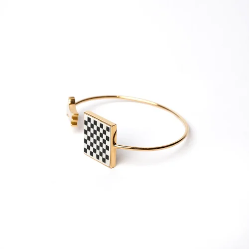 Chess Collection: Rose Gold Bangle