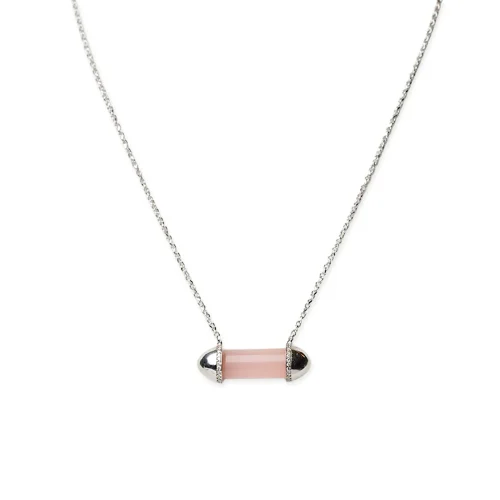 Capsule Collection: Pink Capsule Necklace